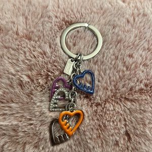 Coach dangly keychain NWOT